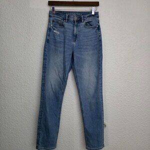 American Eagle Stretch Mom Jeans Medium Wash Women's Size 4